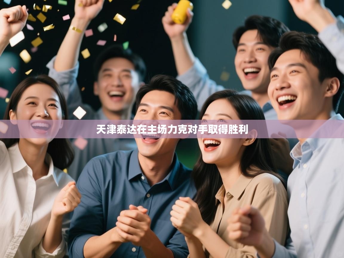 天津泰达在主场力克对手取得胜利 第2张